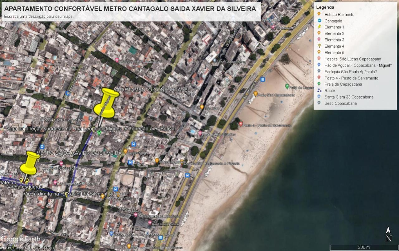 리오데자네이루 Apartamento Confortavel Em Copacabana 아파트 외부 사진